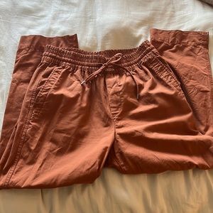 GAP-Rust Colored Cropped Pants-Size 8